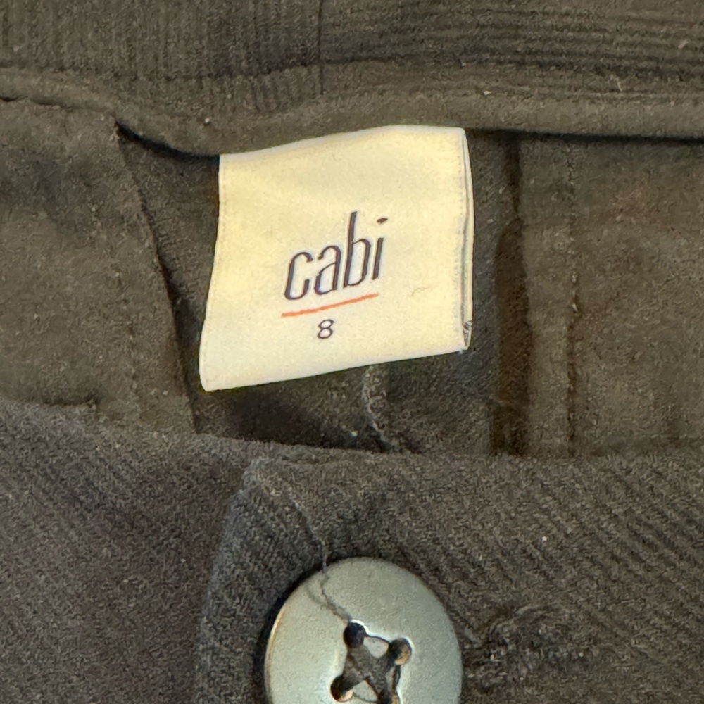 CAbi Black Straight Leg Pants with Split Ankle Hem - Picture 8 of 8